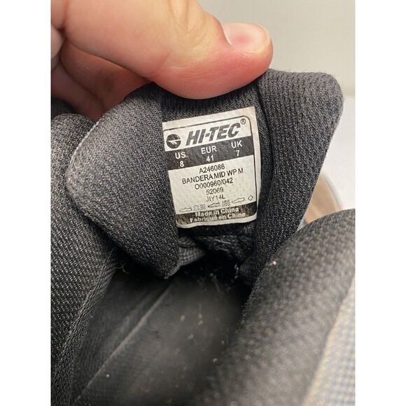 Hi-Tec A246086 Boot’s Hiking Boots Brown Size 8 Preowned - Picture 9 of 9